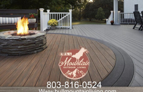 Large Deck and Fire Pit Builder
