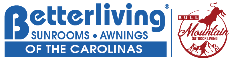 Better Livings Awnings & Sunrooms Logo & Bull Mountain Living