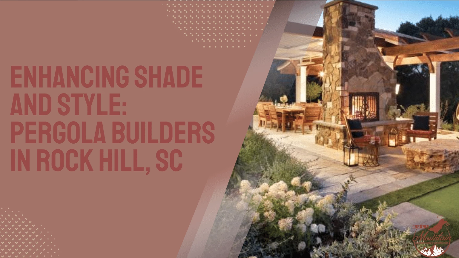 Enhancing Shade and Style Pergola Builders in Rock Hill, SC